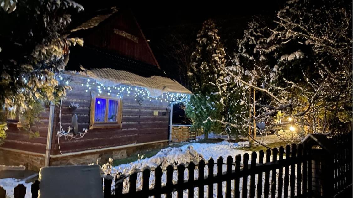 Goralska Czarcia Chata Pod Jalowcem Stryszawa Bagian luar foto