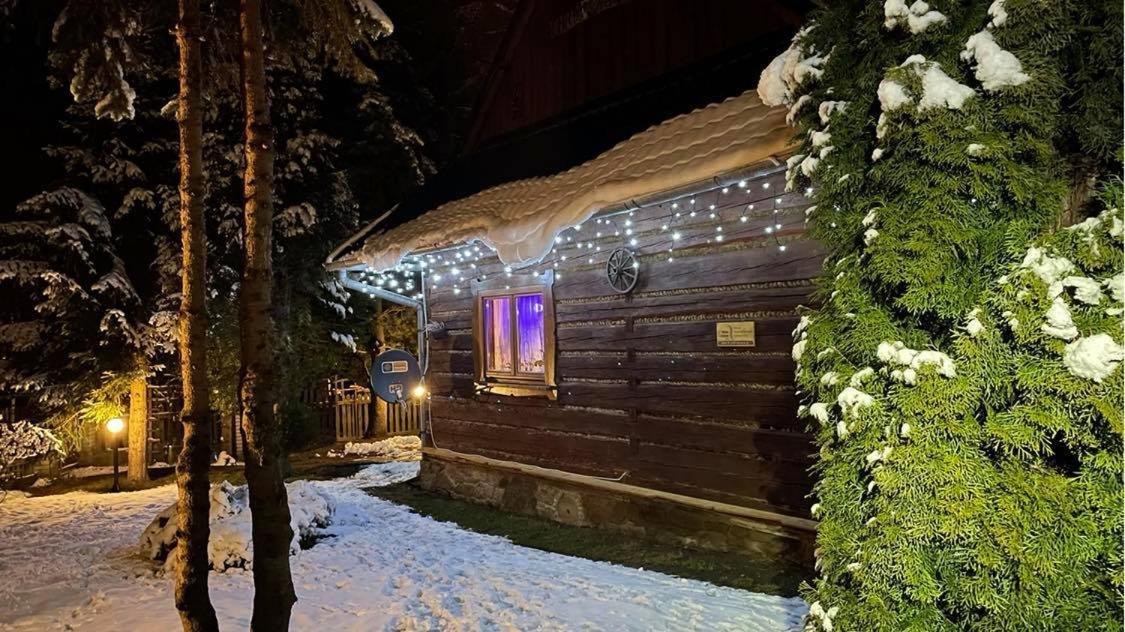 Goralska Czarcia Chata Pod Jalowcem Stryszawa Bagian luar foto
