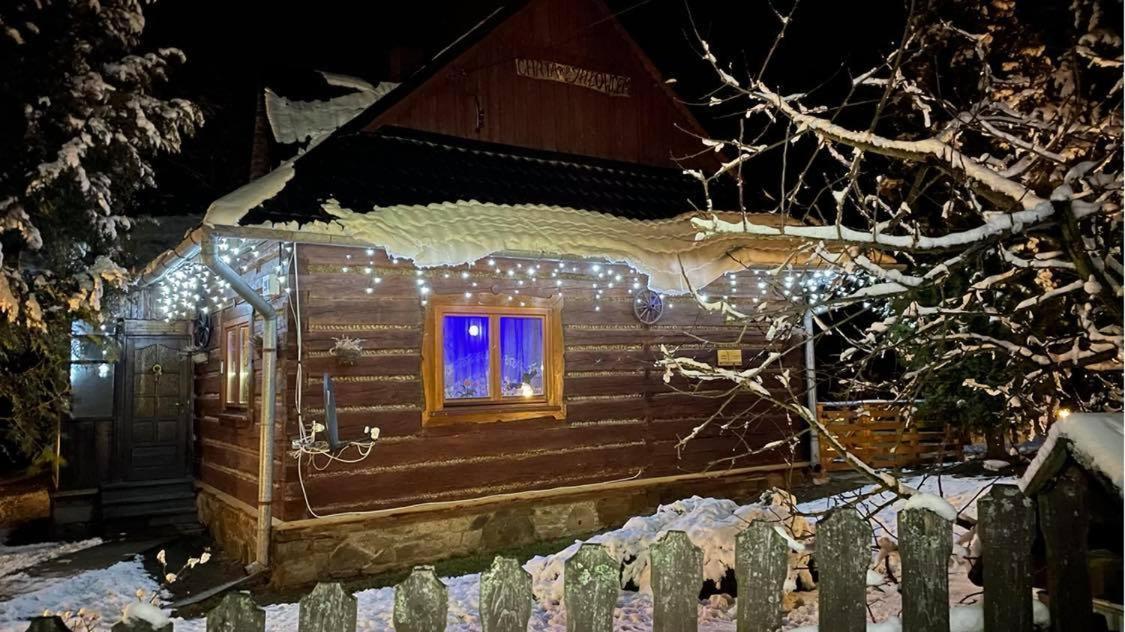 Goralska Czarcia Chata Pod Jalowcem Stryszawa Bagian luar foto
