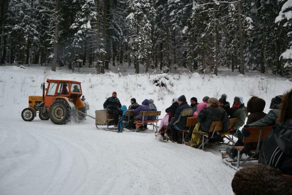 Goralska Czarcia Chata Pod Jalowcem Stryszawa Bagian luar foto
